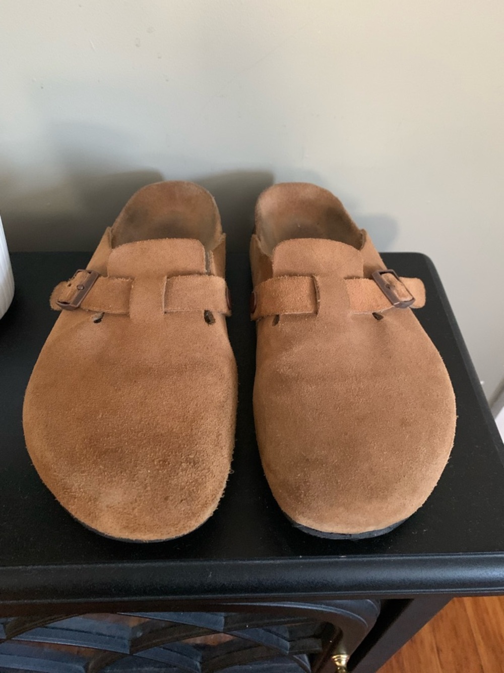 Birkenstock Boston Suede Clogs EUC size 40 - Picture 2 of 7